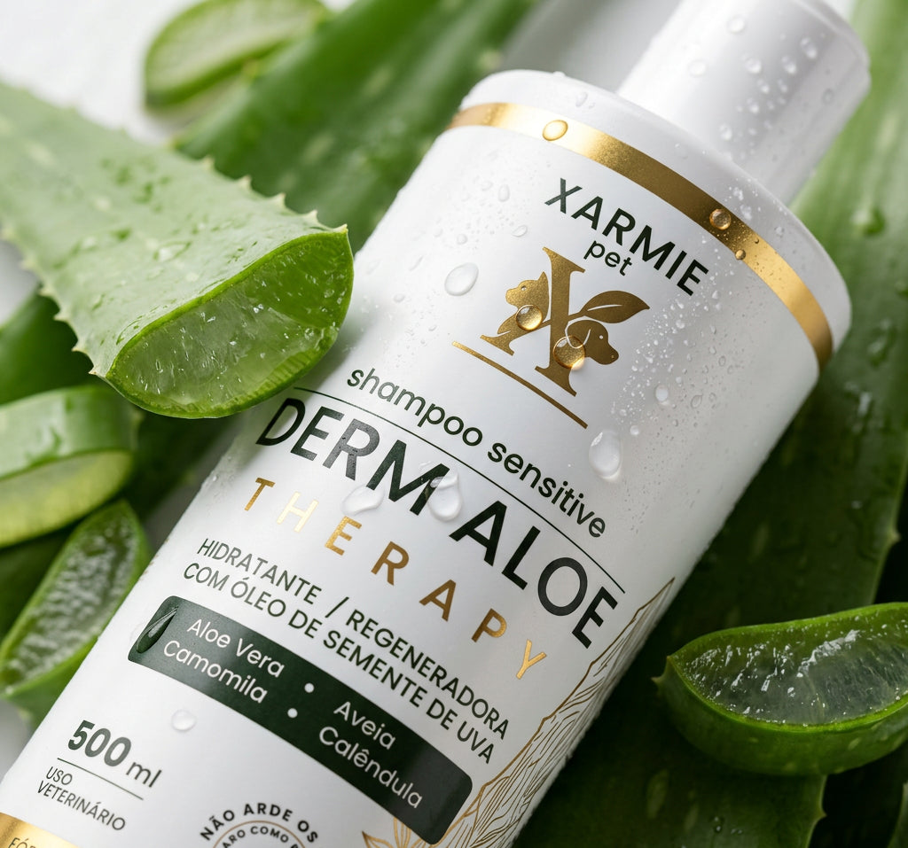 Derm Aloe Therapy Shampoo Sensitive para Pets