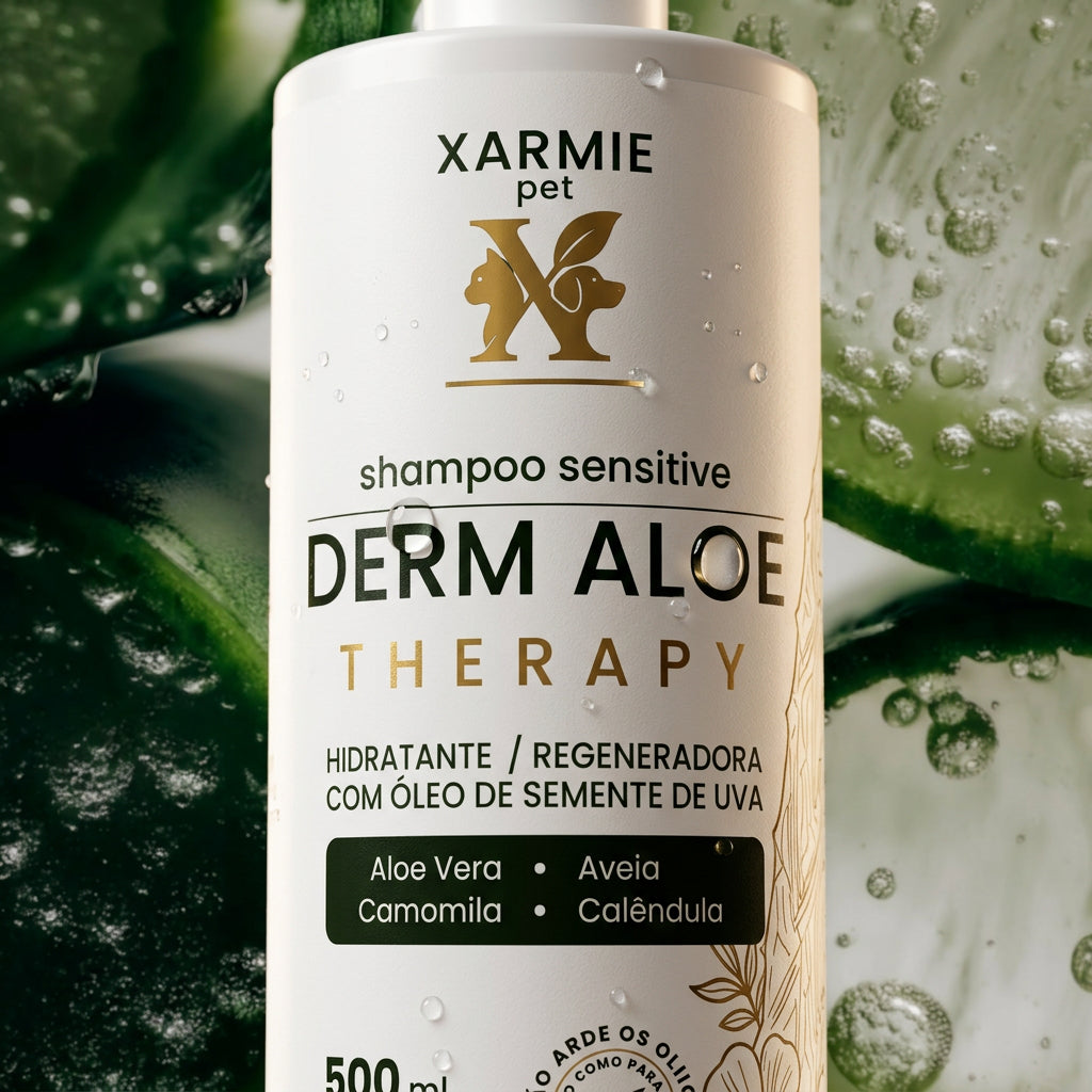 Derm Aloe Therapy Shampoo Sensitive para Pets