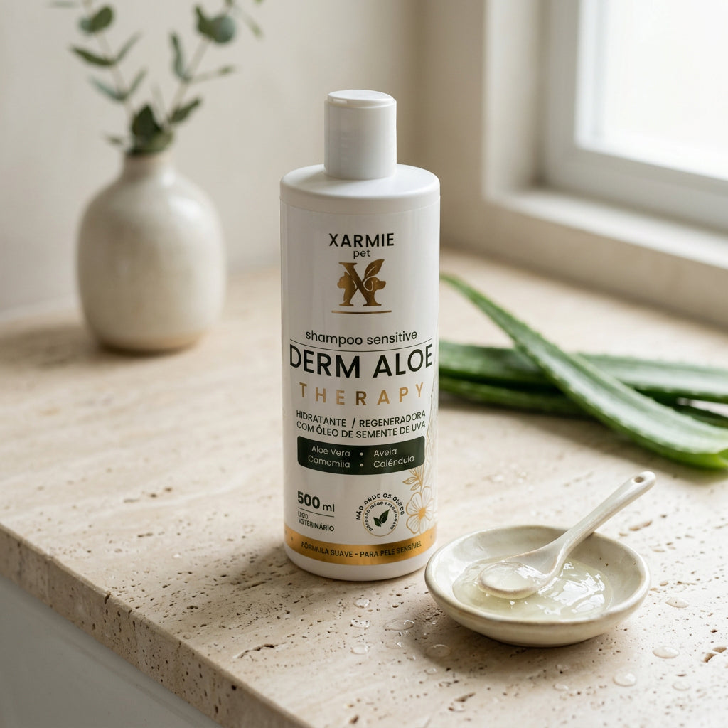 Derm Aloe Therapy Shampoo Sensitive para Pets