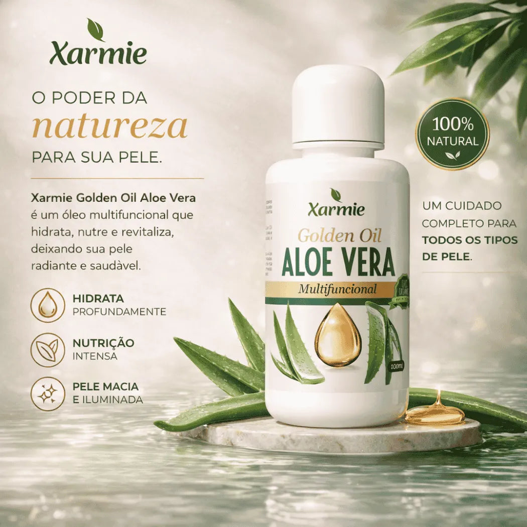 Golden Oil Aloe Vera Multifuncional 100ml